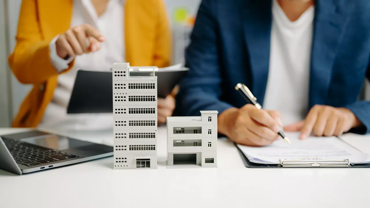 Peaceful river landscape
