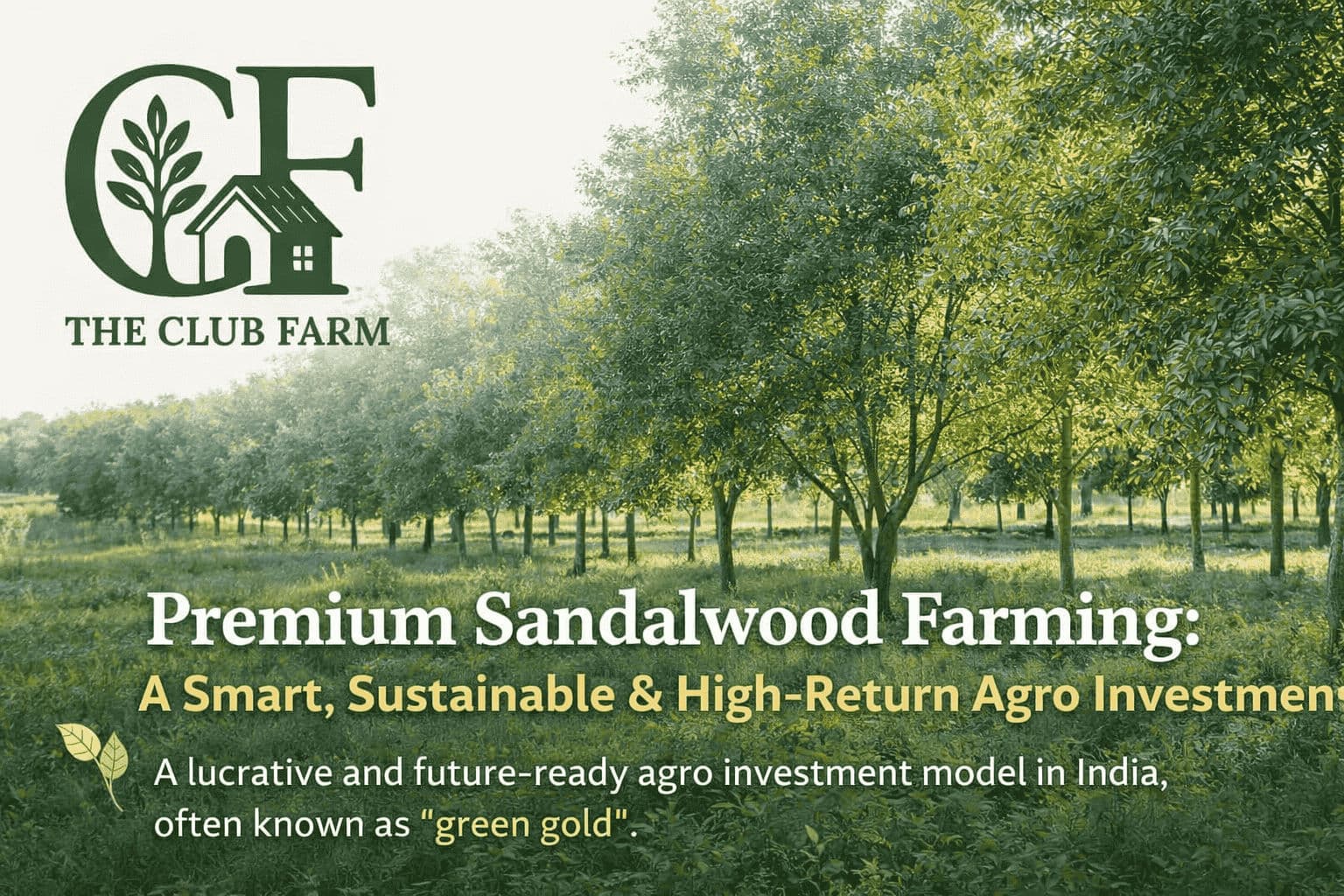 Premium Sandalwood Farming: A Smart, Sustainable & High-Return Agro Investment